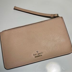 Pink Kate Spade Wristlet Wallet